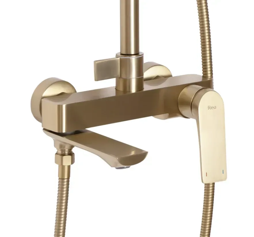 Душова система Rea Avalon brushed gold (REA-P2400) Фото - 2