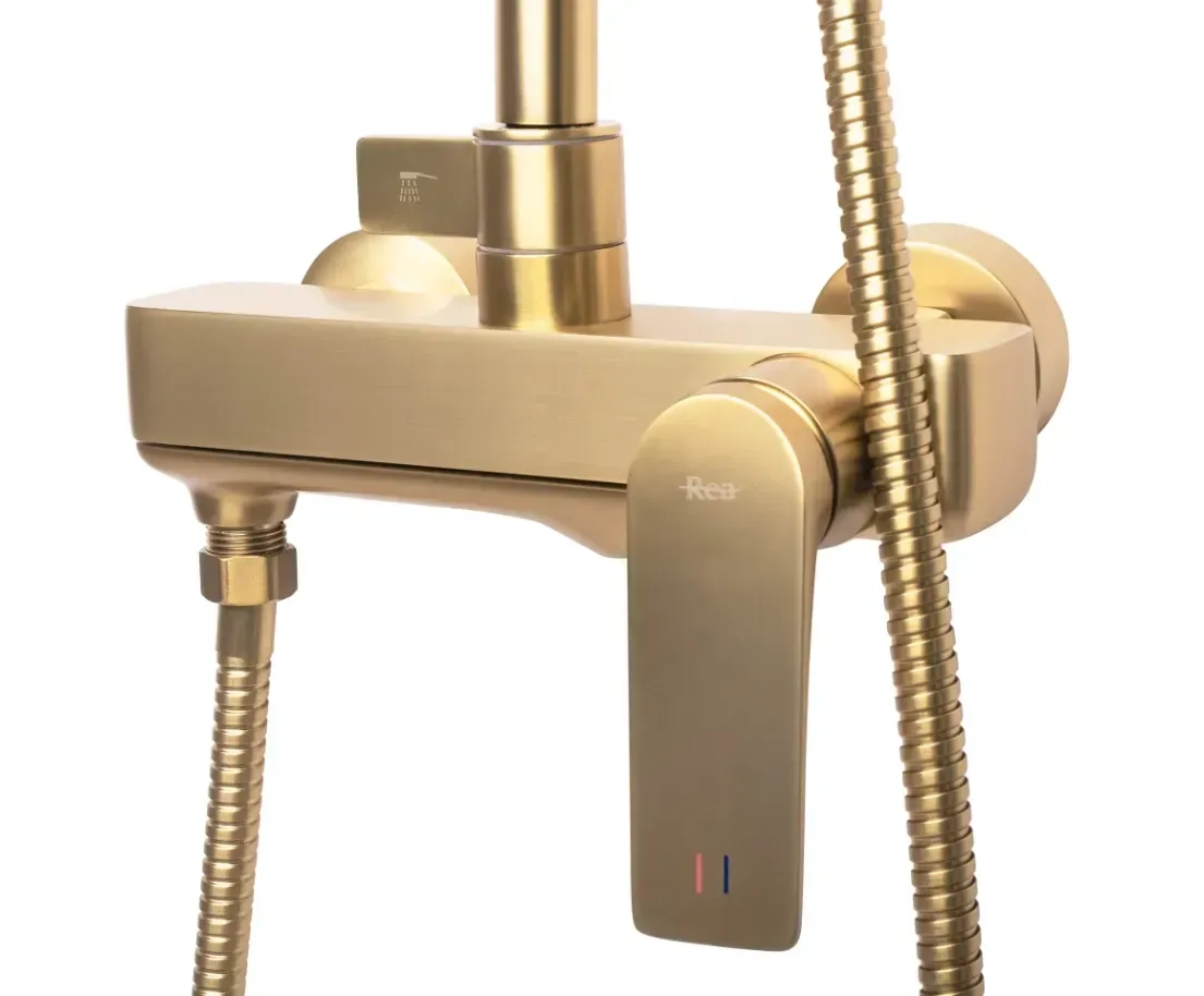Душова система Rea Avalon brushed gold (REA-P2400) Фото - 5