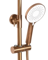 Душова система Rea Avalon з виливом, brushed copper (REA-P2418) Фото - 3