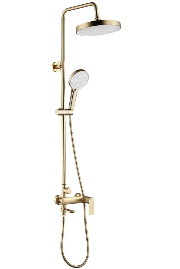 Душова стійка Rea Veneta brush gold (REA-P3003) Фото - 3