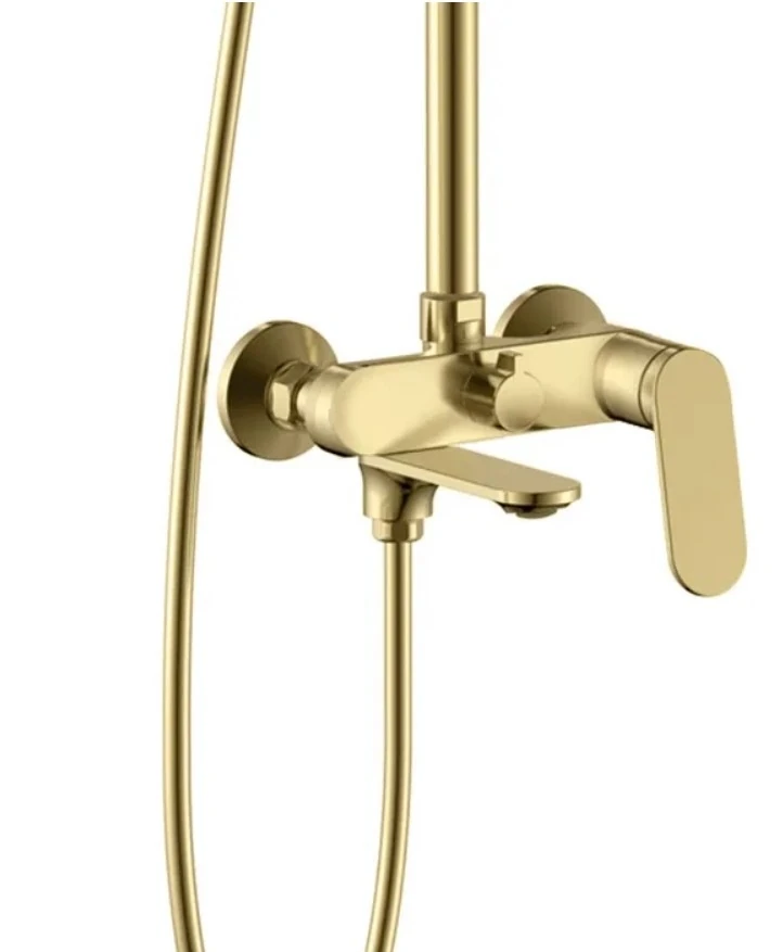 Душевая система Rea Marco brush gold (REA-P8548) Фото - 2