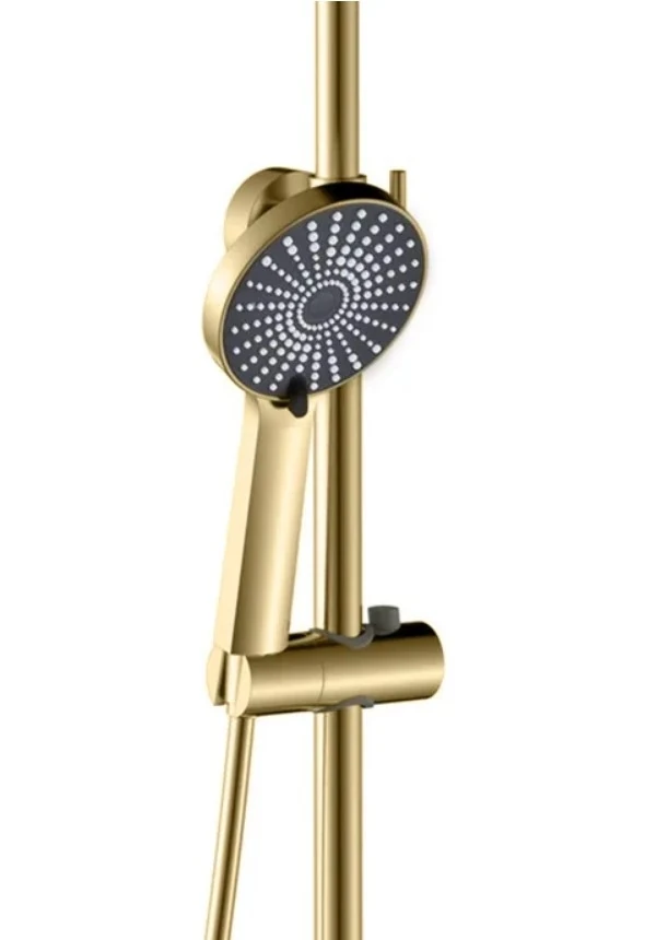 Душевая система Rea Marco brush gold (REA-P8548) Фото - 3