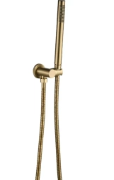 Душова система Rea Lungo Grip brushed gold + box прихованого монтажу (REA-P8950) Фото - 1