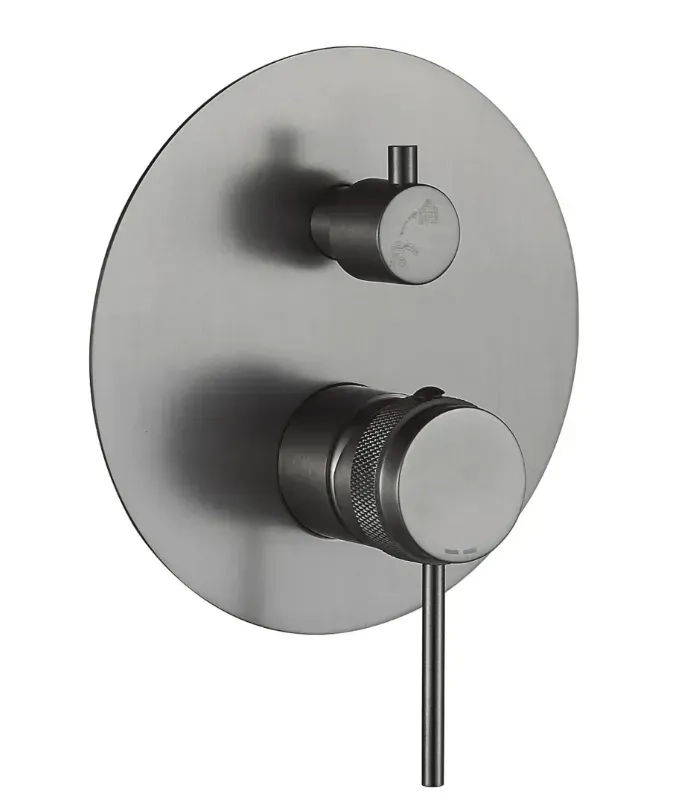 Душевая система Rea Lungo Grip tytan + box для скрытого монтажа (REA-P8958) Фото - 2