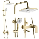 Душова система Rea Storm brushed gold (REA-P9536)
