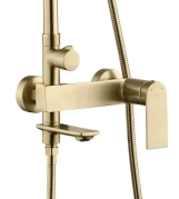 Душова система Rea Storm brushed gold (REA-P9536) Фото - 1