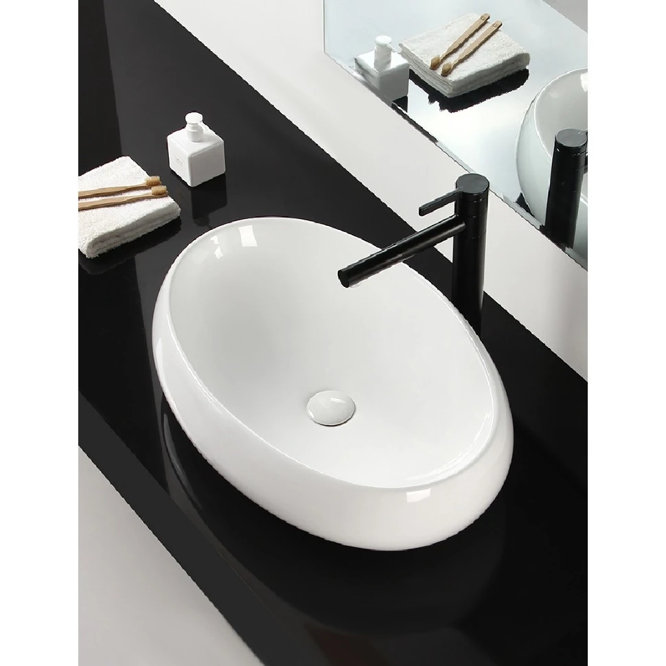 Умивальник Rea Melania 40,5x60 white (REA-U0656) Фото - 3