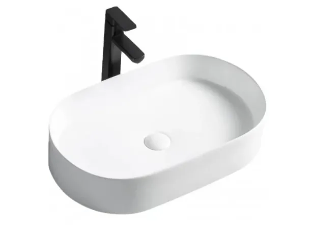 Умивальник Rea Nadia 61x38,5 white глянцевий (REA-U1055)