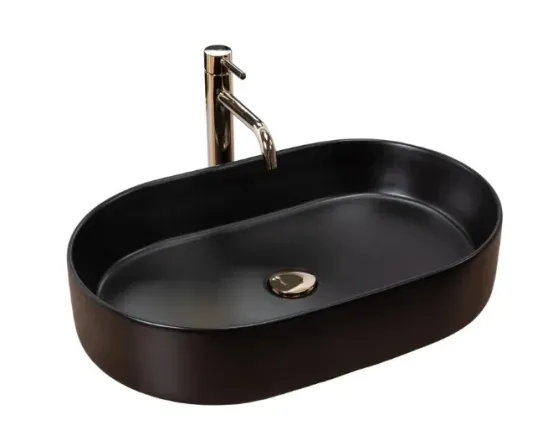 Умывальник Rea Nadia 61x38,5 black matt (REA-U1062)