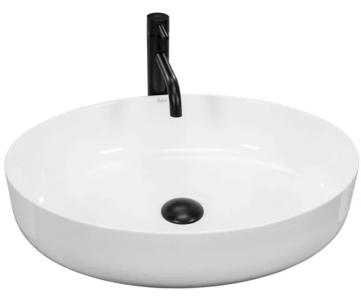 Умывальник Rea Queen 41,5x55 white (REA-U1223)