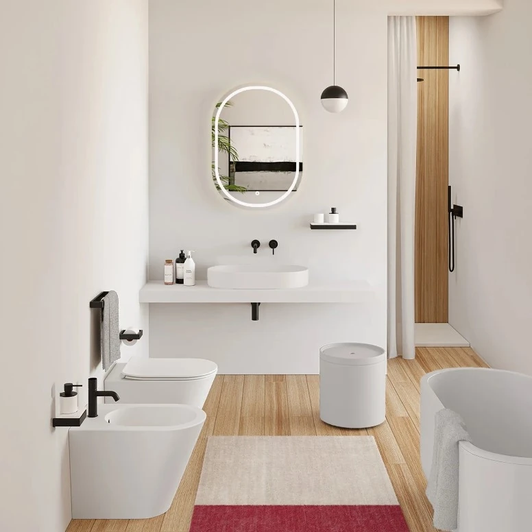 Умивальник Rea Iris 70x35,5 білий (REA-U4305) Фото - 7
