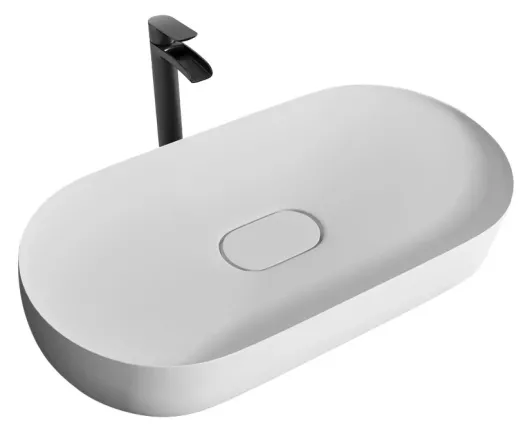 Умивальник Rea Iris 70x35,5 білий (REA-U4305)