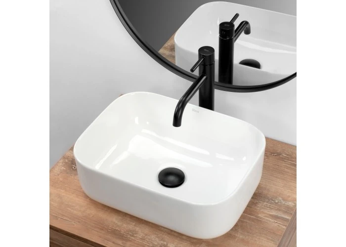Умивальник Rea Demi Mini 40,5x31 white (REA-U5064) Фото - 5