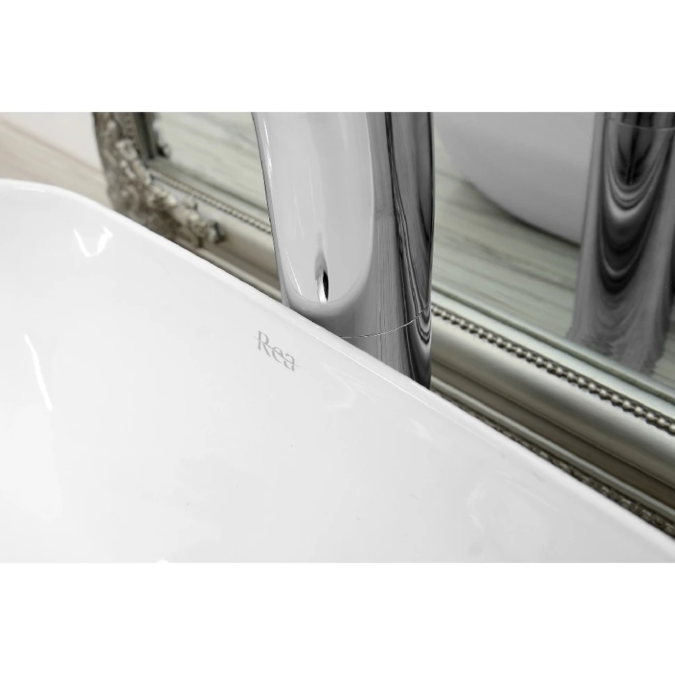 Умывальник Rea Mona Slim 40,2x50,7 белый (REA-U6300) Фото - 3