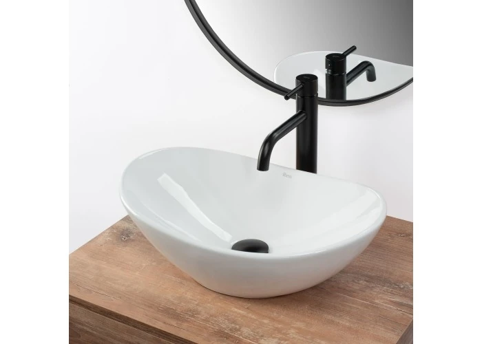 Умивальник Rea Royal Mini 47,5x31 white (REA-U6507) Фото - 4