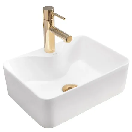 Умывальник Rea Kelly mini 31x41 white (REA-U8196)