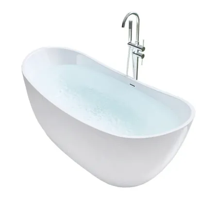 Ванна акриловая Rea Ferrano 170x80 + сифон + пробка click/clack (REA-W0106)