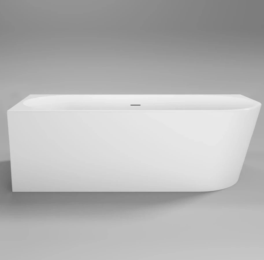 Ванна акриловая Rea Bellanto 150x75 + сифон + пробка click/clack, левая (REA-W0250) Фото - 1