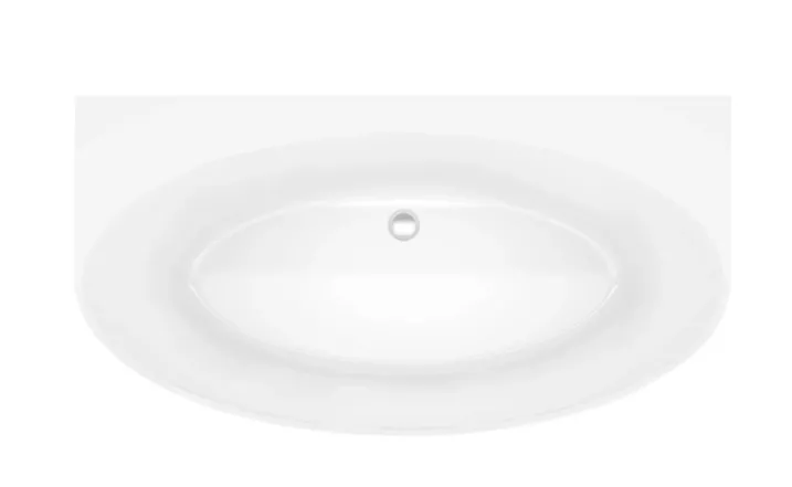 Ванна акриловая Rea Malta 149,5x82,5 + сифон + пробка click/clack (REA-W3002)
