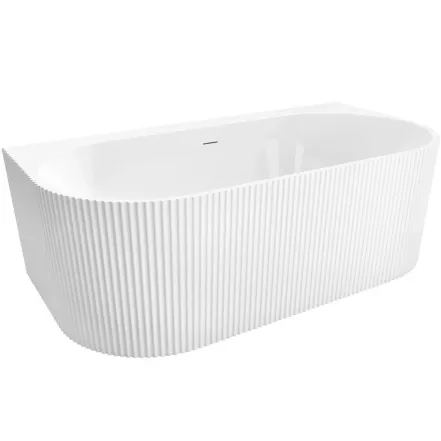 Ванна акриловая Rea Corso 170x74 + сифон + донный клапан (REA-W9802)