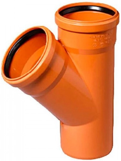 Тройник Redi Ø200/200x45° (0302051)