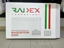 Биметаллический радиатор Radex 100/500 Фото - 2