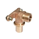 Уголок Rehau RAUTITAN RX+ настенный с наружной резьбой 20-Rp3/4"