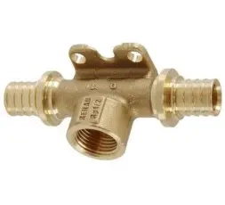 Трійник Rehau RAUTITAN RX+ (красная латунь) 16 – 16 - R 1/2