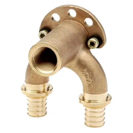 Кутник Rehau RAUTITAN RX+ настінний прохідний 16 / 16 - Rp 1/2  короткий