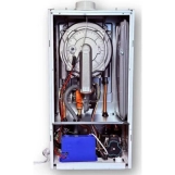 Газовый двухконтурный конденсационный котел Rens RCB-024 мощностью 24 кВт с дымоходом Фото - 1