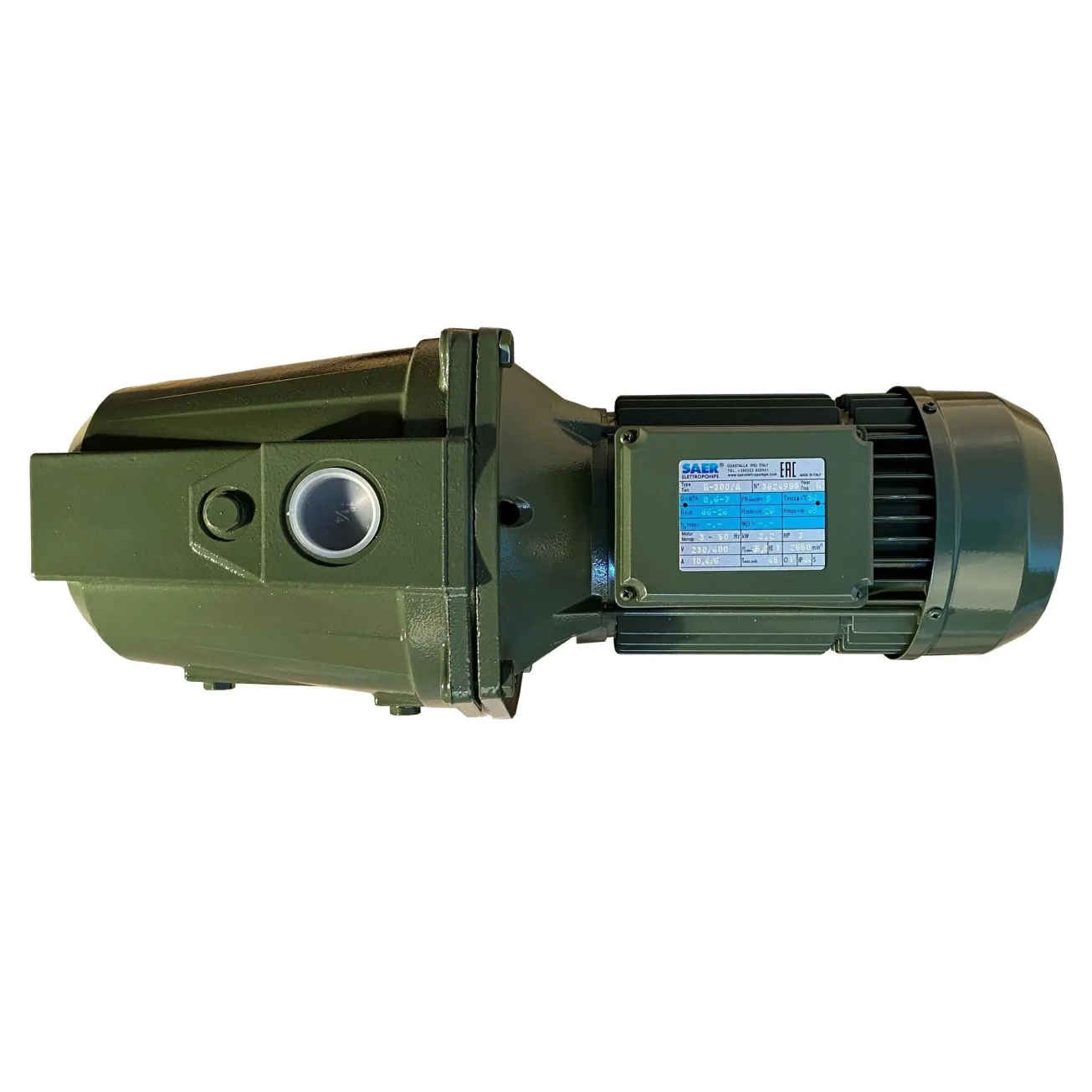 Насос центробежный SAER M-300A PL 2,2 кВт (7 м3/ч, 69 м) Фото - 2