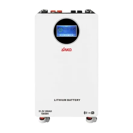 Аккумуляторная батарея литий-железо-фосфатная LiFePO4 200А*ч 51.2В 10240Вт*ч Sako Li-Sun series SK-51.2V200Ah настенный / напольный монтаж (42-00245)