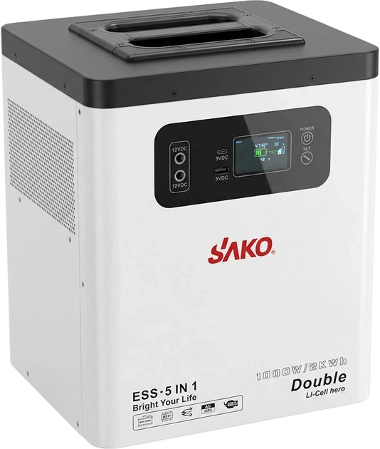 Портативна зарядна станція Alpha-ESS- 1000W/2KWh Sako Фото - 3