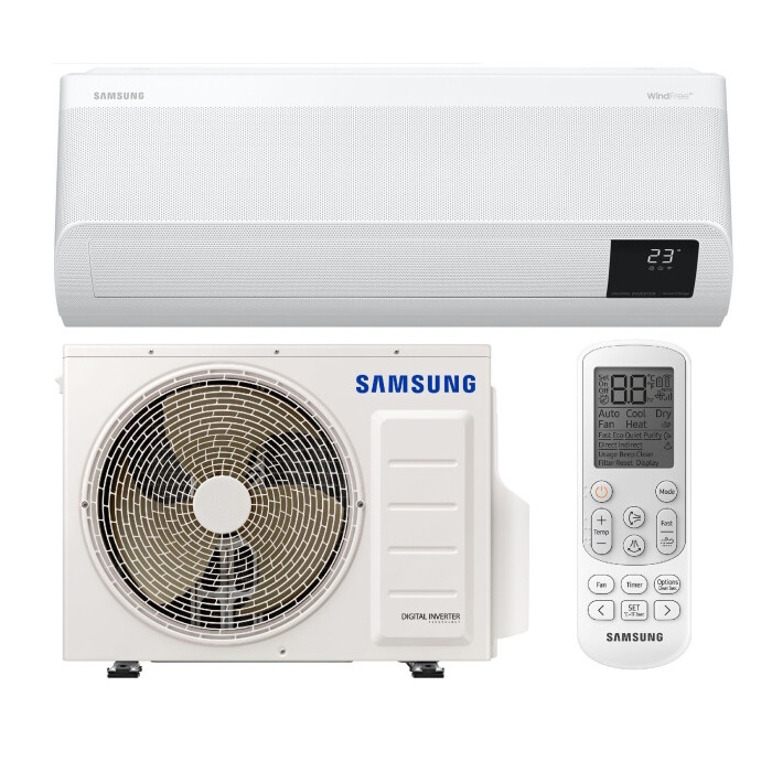 Кондиціонер спліт-система Samsung GEO ﻿WindFree AR24BXFAMWKNUA