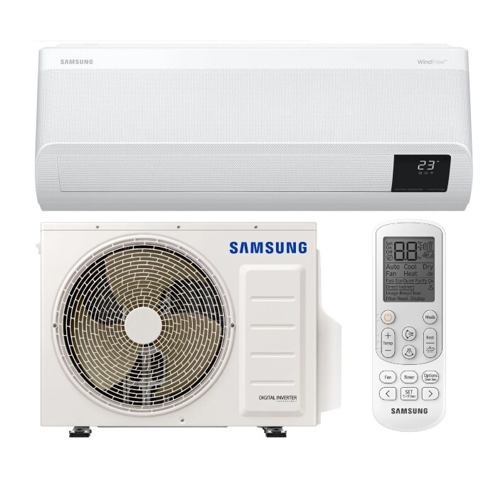 Кондиціонер спліт-система Samsung GEO ﻿WindFree AR24BXFAMWKNUA