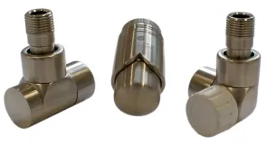 Комплект термостатический Schlosser LUX, осевой правый, GZ 1/2 х 15 mm Cu, сталь (603700071)