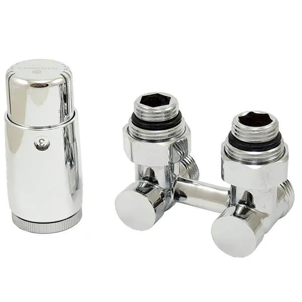 Комплект радиаторный Schlosser угловой узел подключения 3/4x3/4 +2 1/2x3/4 (600800058)