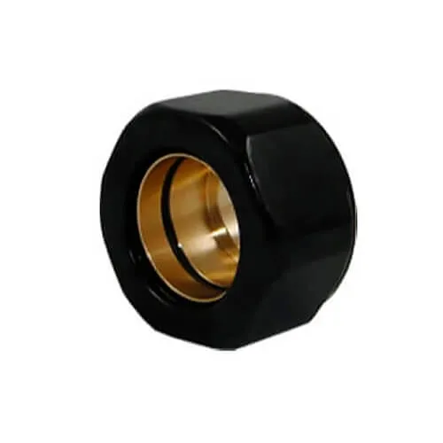 Резьбовое соединение для медных труб Schlosser GW M22x1.5 x 15 черный