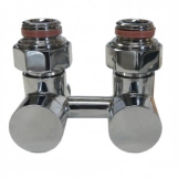 Узел подключения эксклюзивный прямой Schlosser 3/4 x M22x1.5 Хром (601000003)