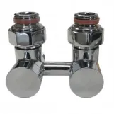 Вузол підключення ексклюзивний прямий Schlosser 3/4 x M22x1.5 Хром (601000003)