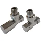 Комплект клапанів з ручним регулюванням Schlosser Elegant кутовий GW M22x1.5 x 15x1 (604200003)