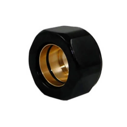 Резьбовое соединение для медных труб Schlosser GW M22x1.5 x 15 черный