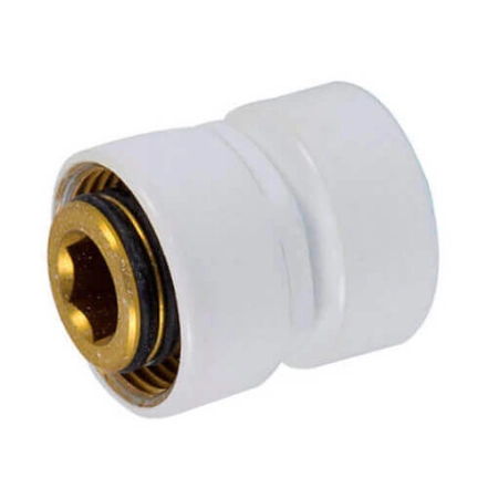 Резьбовое соединение для стальных труб Schlosser GW 1/2 хGW M22x1.5 белый