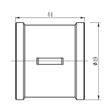 Муфта SD Forte 1" 1/4 ВВ SF35632 Фото - 1