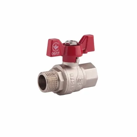 Кран кульовий SD Forte 1/2" ВЗ для води (метелик) SF607W15
