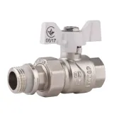 Кран шаровой "Американка" SD Forte 3/4" с антипротеканием прямой SF222W20