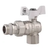 Кран шаровой "Американка" SD Forte 3/4" с антипротеканием угловой SF223W20