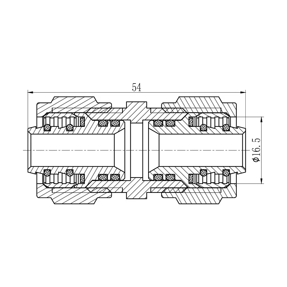 Муфта обжимная SD Forte 16 SF170W1616 Фото - 1