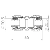 Муфта обжимная SD Forte 20 SF170W2020 Фото - 1