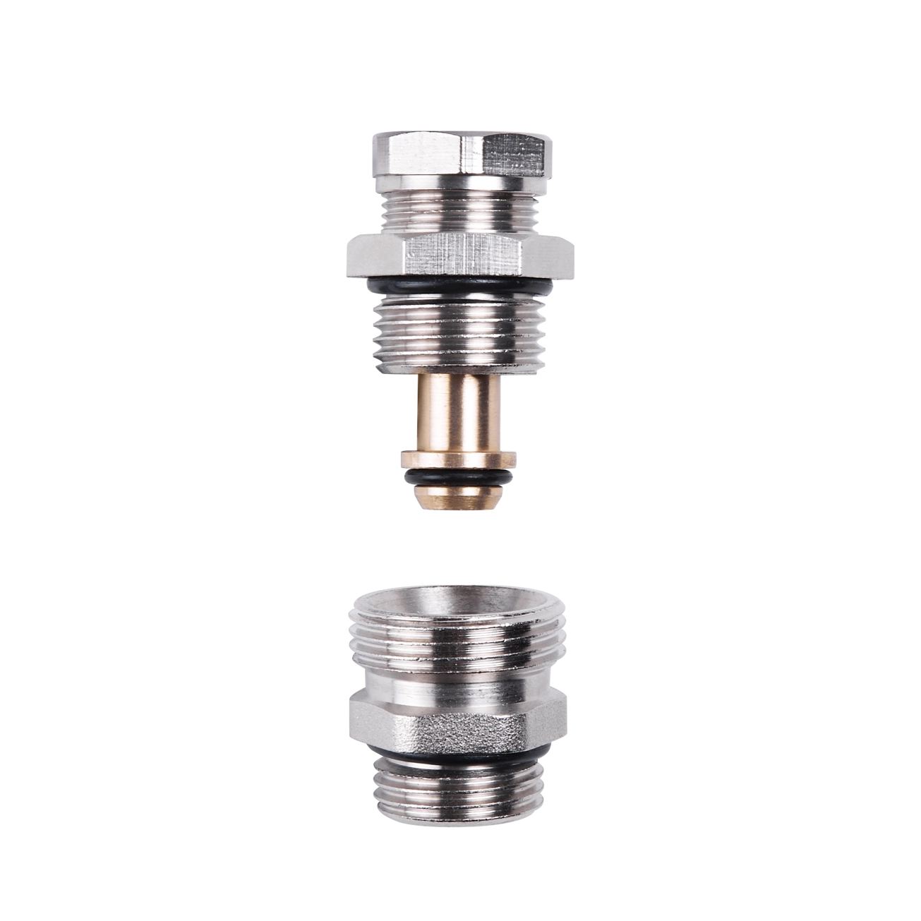 Кран регулювальний SD Forte 1/2"х3/4" для колектора SF013 Фото - 2